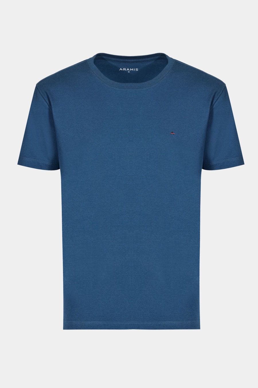 Camiseta Manga Curta Bordado Azul Petroleo — foto 5 de 5