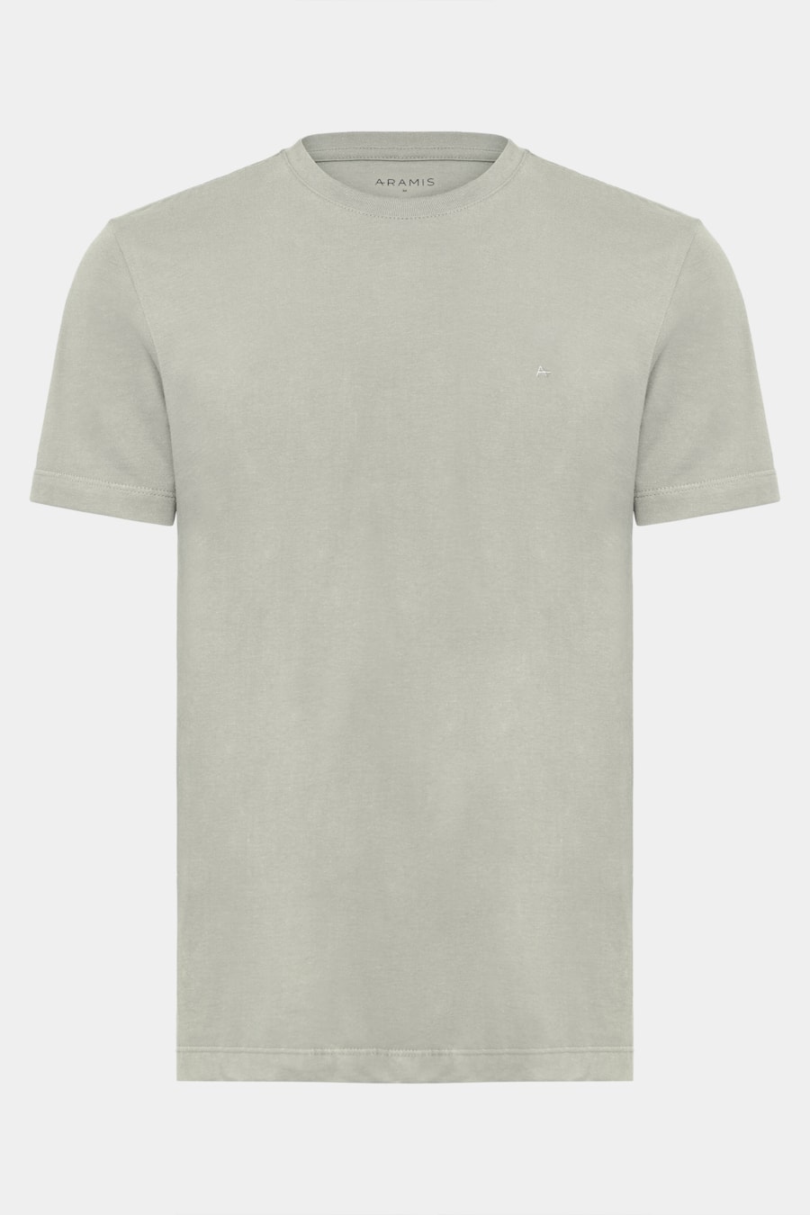 Camiseta Manga Curta Bordado Básica Verde Cha 114 — foto 5 de 5