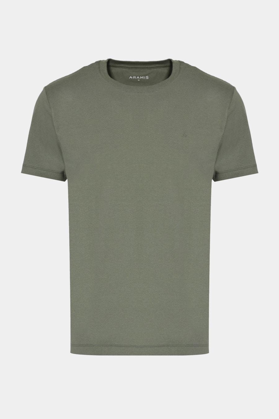 Camiseta Manga Curta Bordado Básica Verde Folha — foto 5 de 5