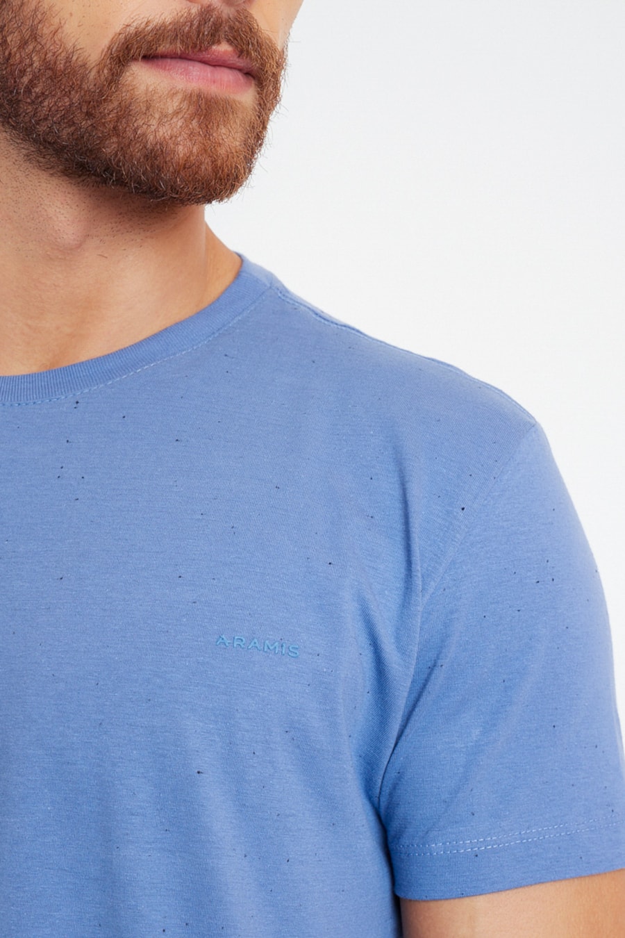Camiseta Manga Curta Botone Marinho — foto 1 de 2