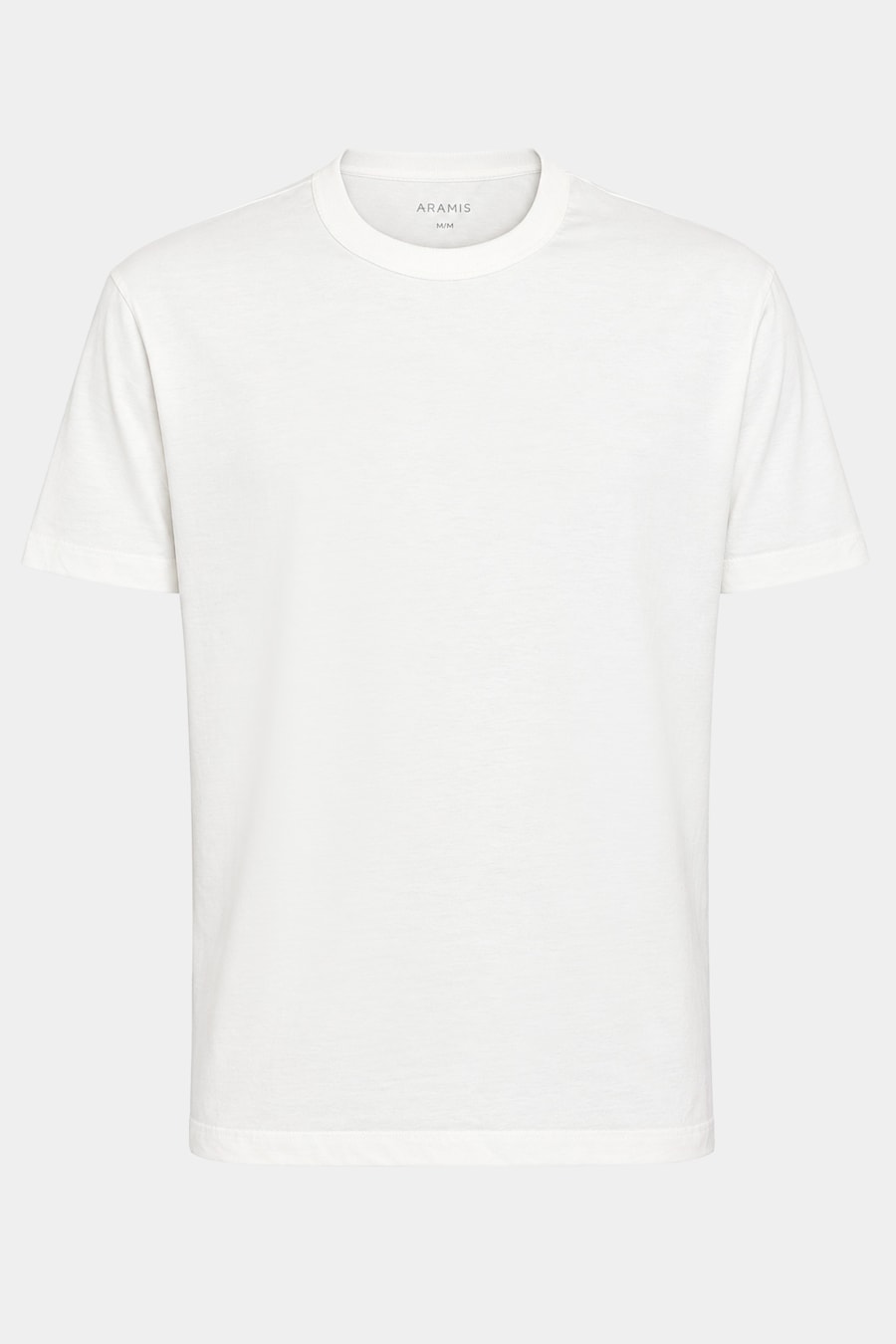 Camiseta Manga Curta Box Lisa Off White — foto 5 de 5