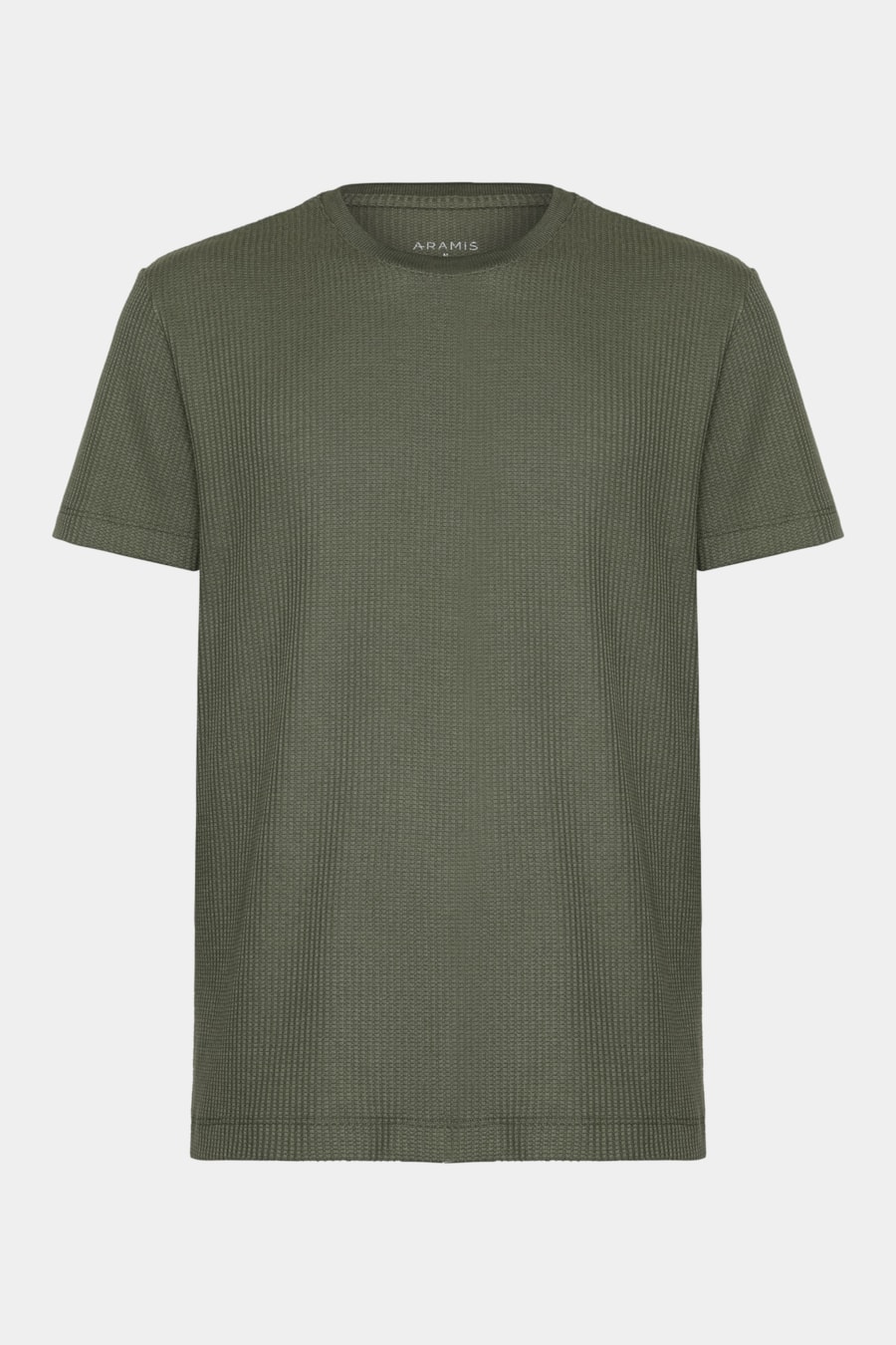 Camiseta Manga Curta Canelado Vegas Verde Militar — foto 5 de 5