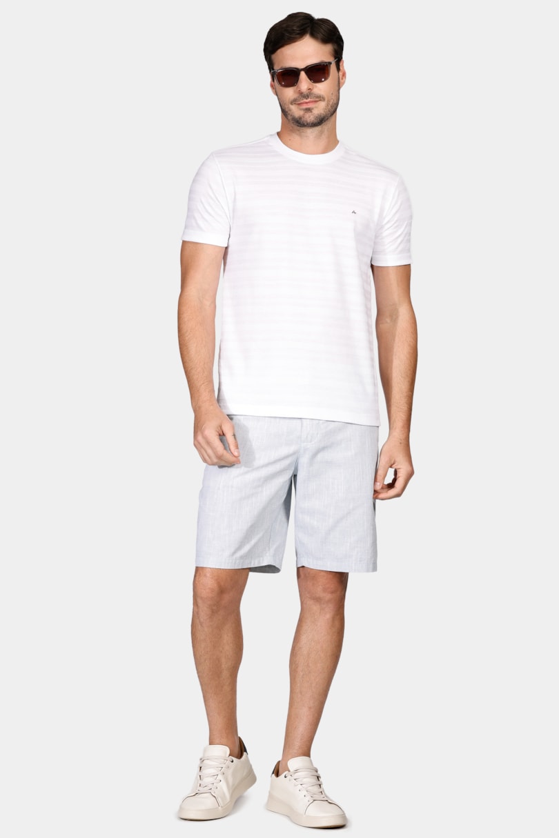 Camiseta Manga Curta Cannes Branco