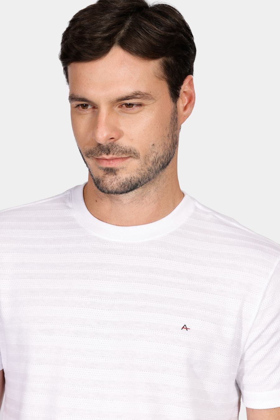 Camiseta Manga Curta Cannes Branco — foto 3 de 4
