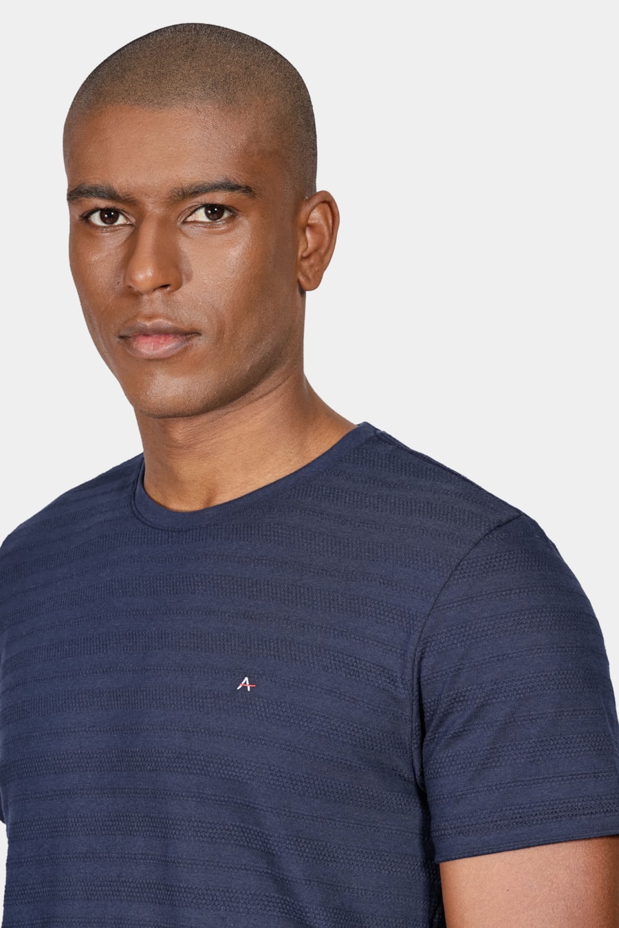 Camiseta Manga Curta Cannes Marinho — foto 3 de 4