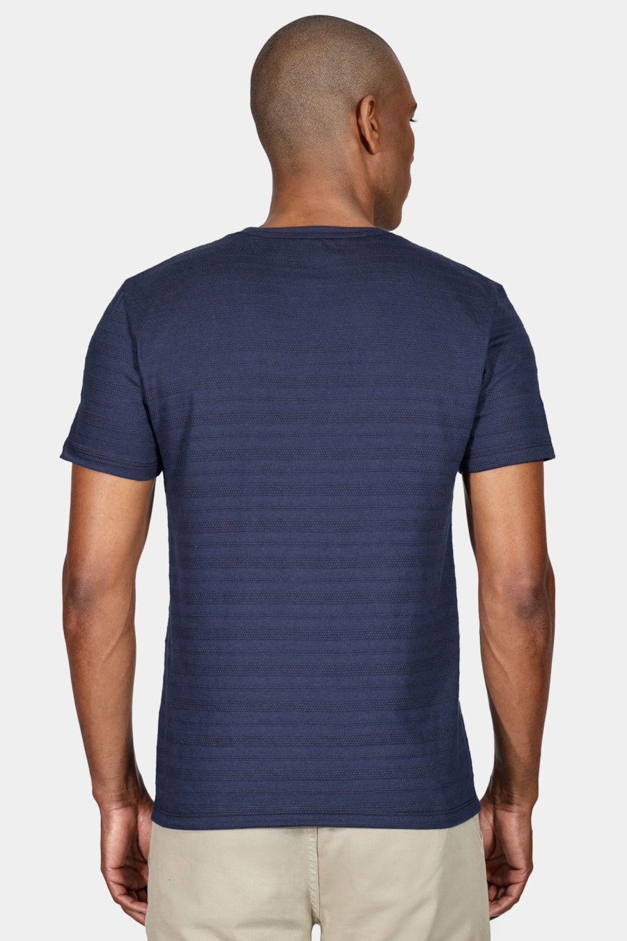 Camiseta Manga Curta Cannes Marinho — foto 4 de 4