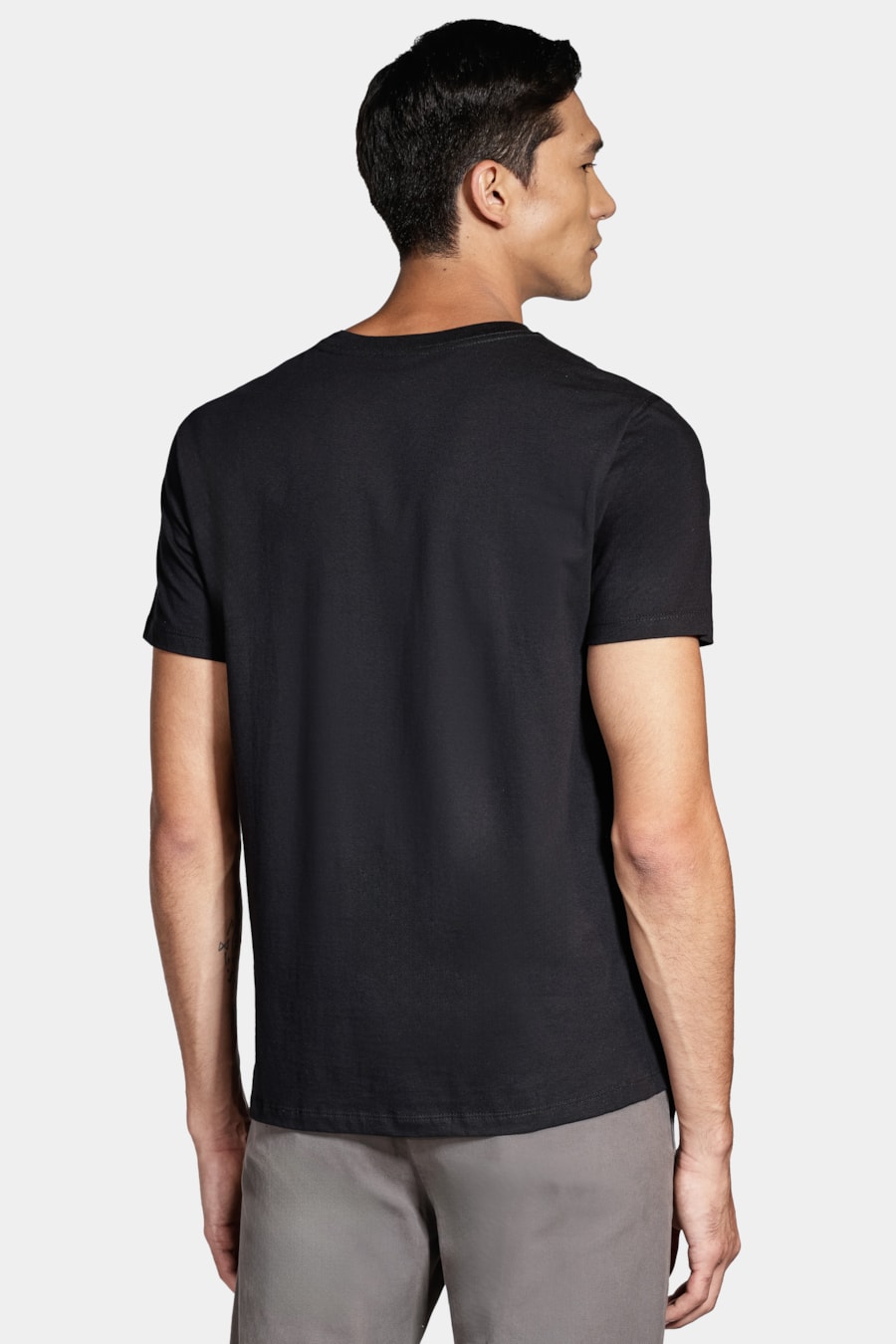 Camiseta Manga Curta Code Preto — foto 4 de 5