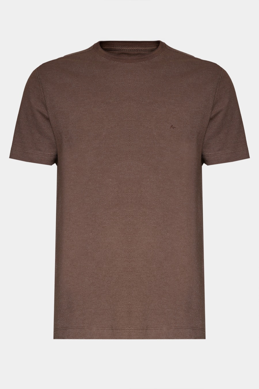Camiseta Manga Curta Colmeia Nervura Chocolate — foto 5 de 5