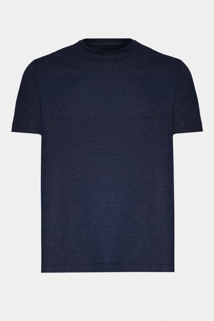 Camiseta Manga Curta Colmeia Nervura Marinho — foto 5 de 5