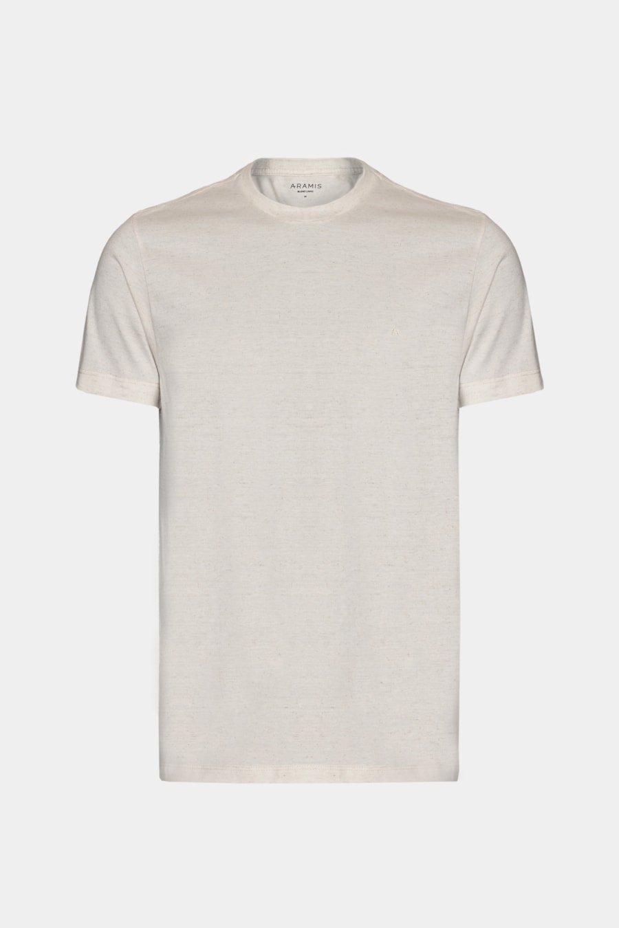 Camiseta Manga Curta Com Linho Natural — foto 5 de 5