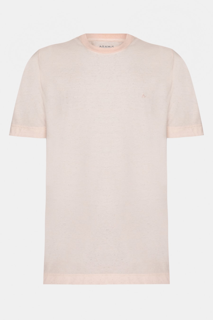 Camiseta Manga Curta Com Linho Salmao — foto 5 de 5
