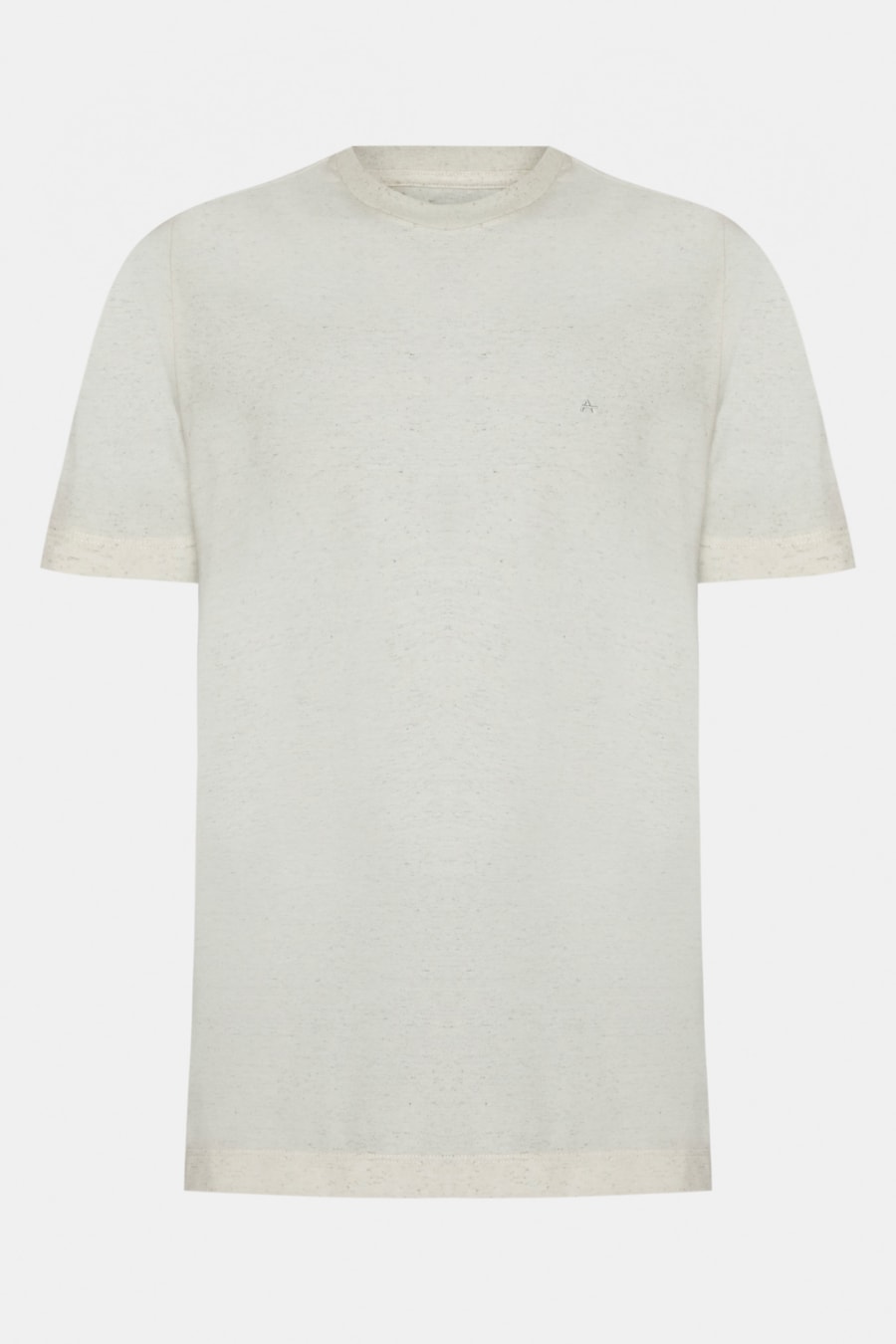 Camiseta Manga Curta Com Linho Verde Agua — foto 5 de 5