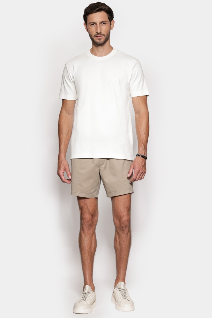 Camiseta Manga Curta Comfort Off White