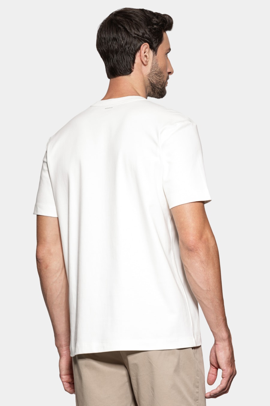 Camiseta Manga Curta Comfort Off White — foto 5 de 6