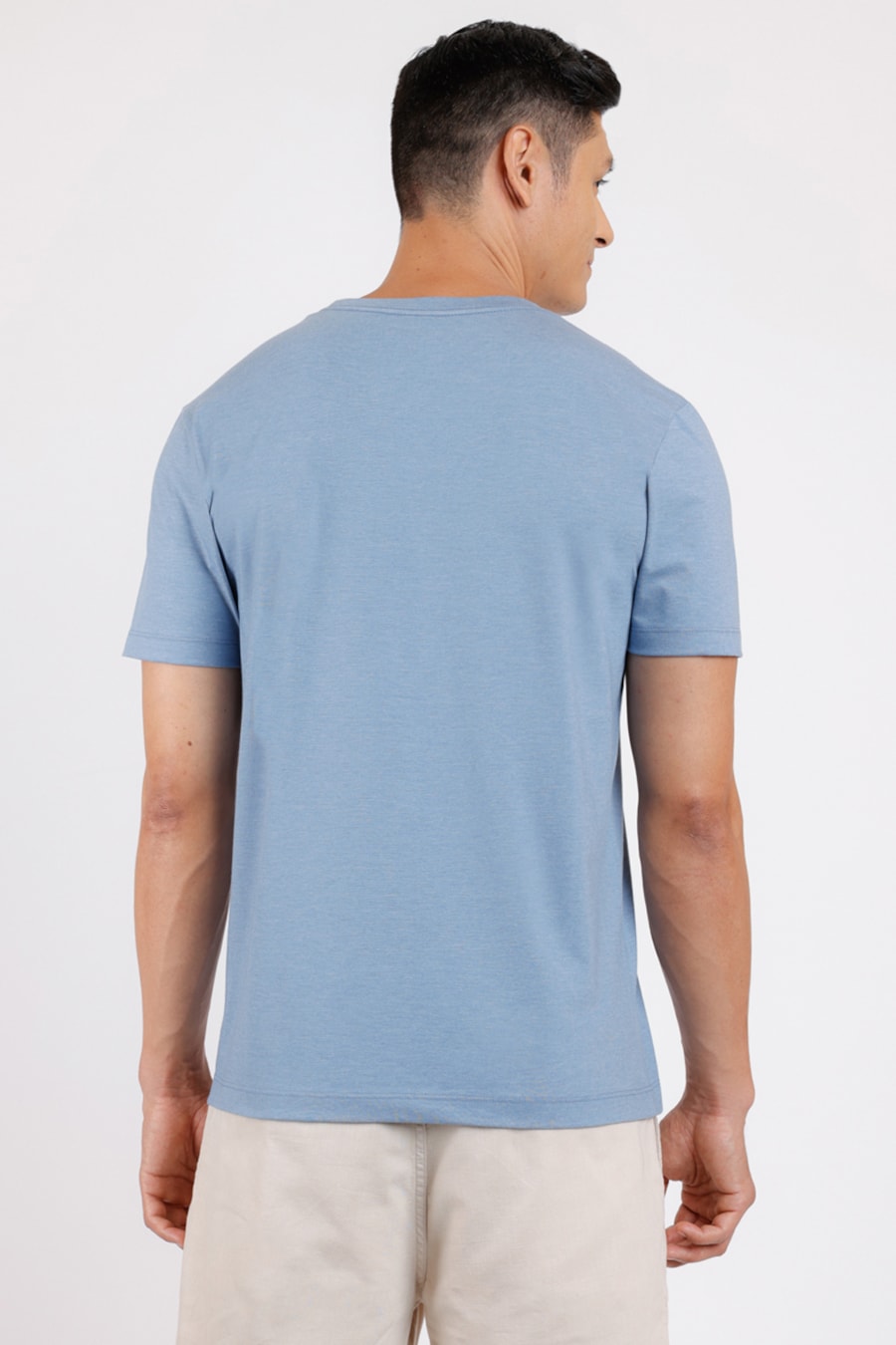 Camiseta Manga Curta Eco Lisa Alumínio — foto 2 de 2