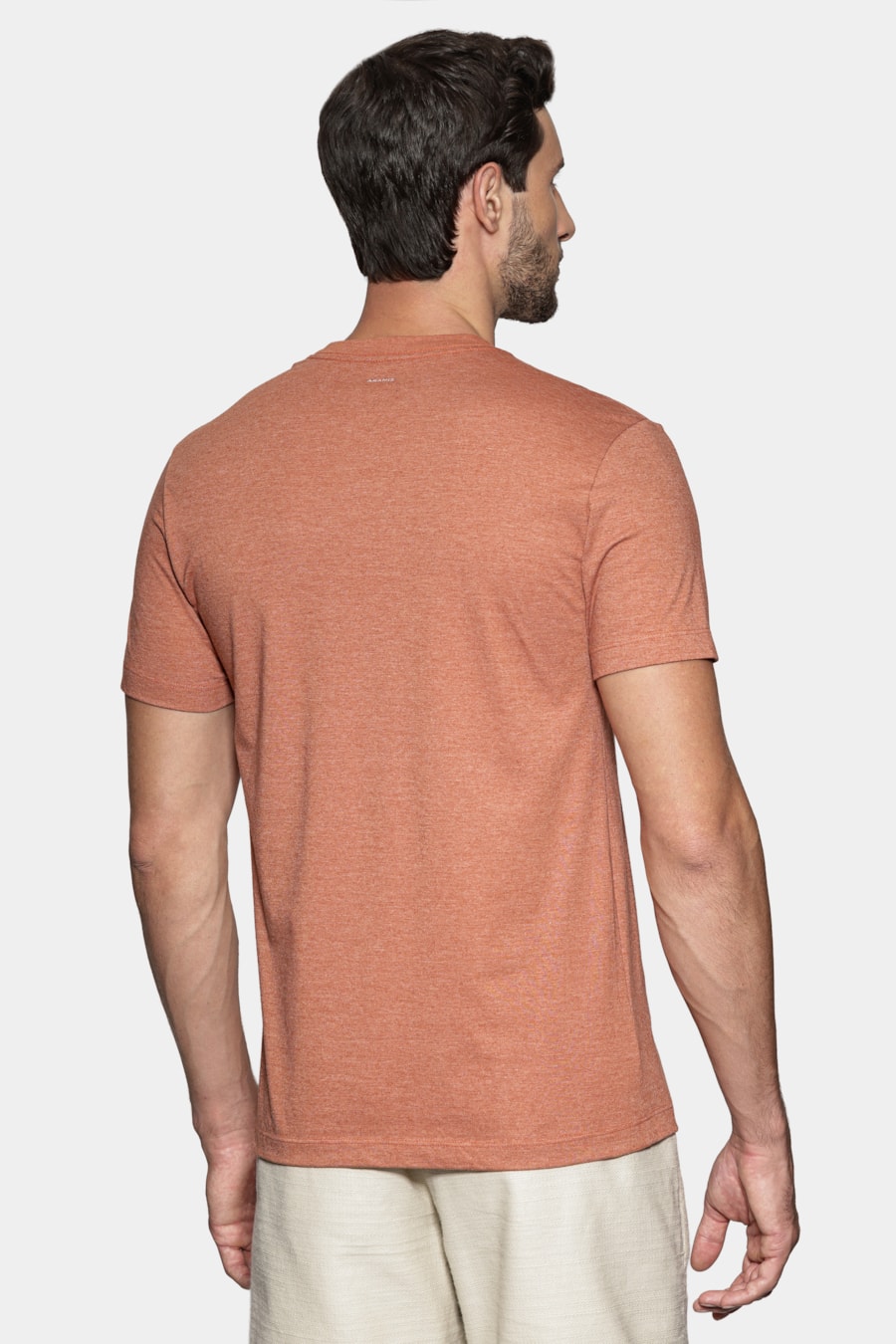 Camiseta Manga Curta Eco Lisa Ferrugem 117 — foto 4 de 5