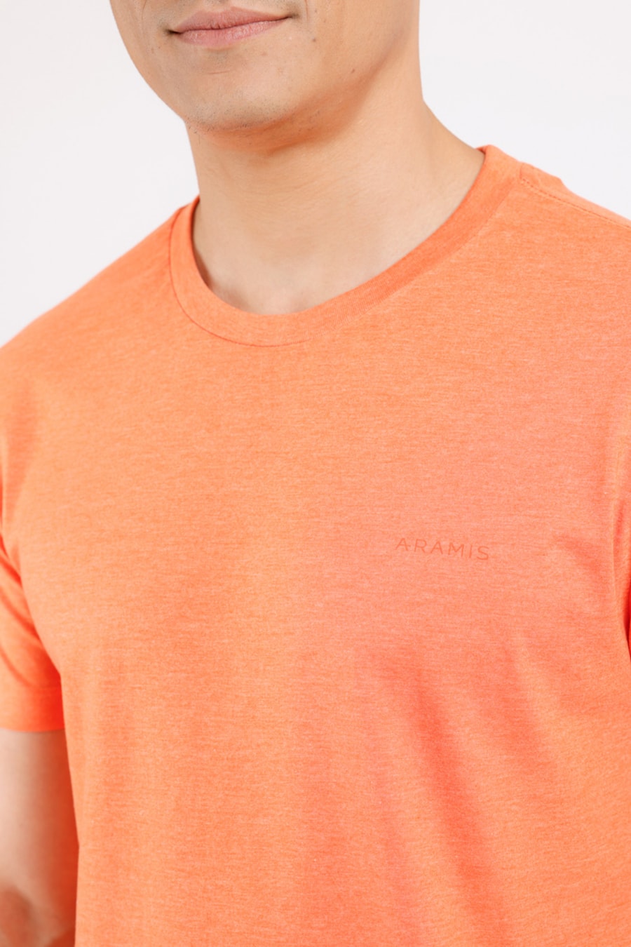 Camiseta Manga Curta Eco Lisa Laranja Papaya — foto 1 de 2
