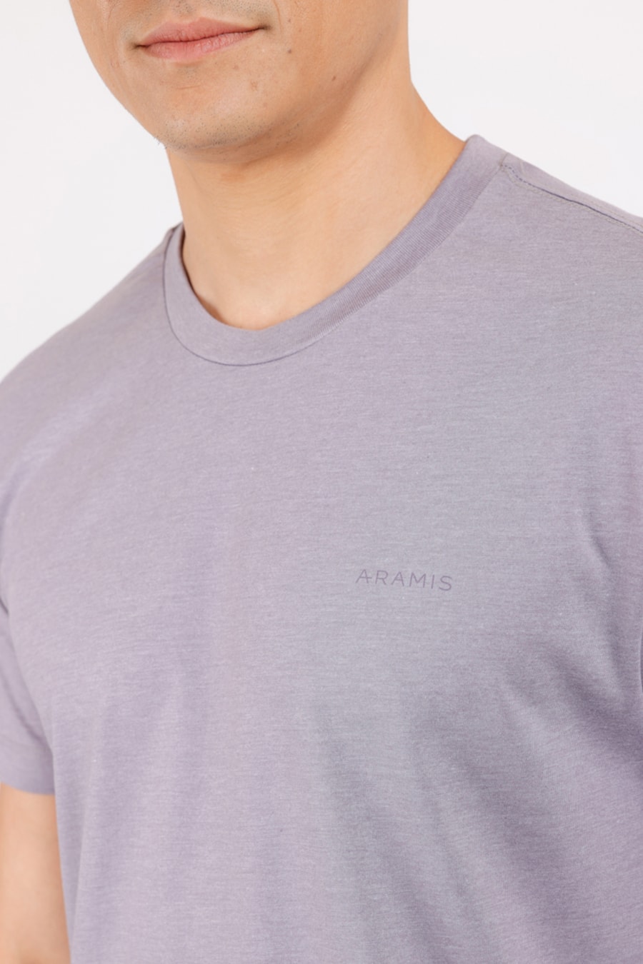 Camiseta Manga Curta Eco Lisa Lilás Jacaranda — foto 1 de 2