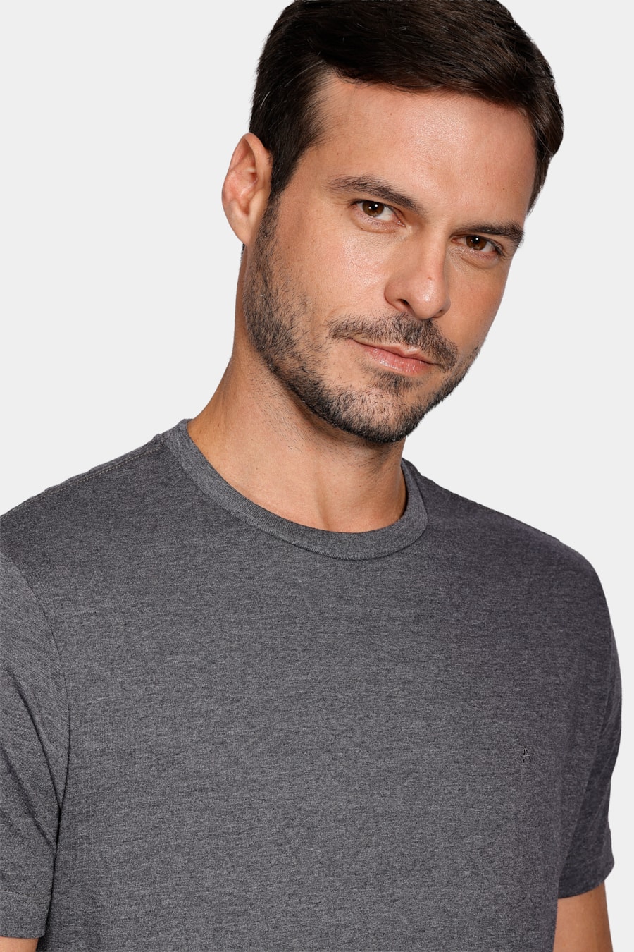 Camiseta Manga Curta Eco Lisa Marinho — foto 3 de 4