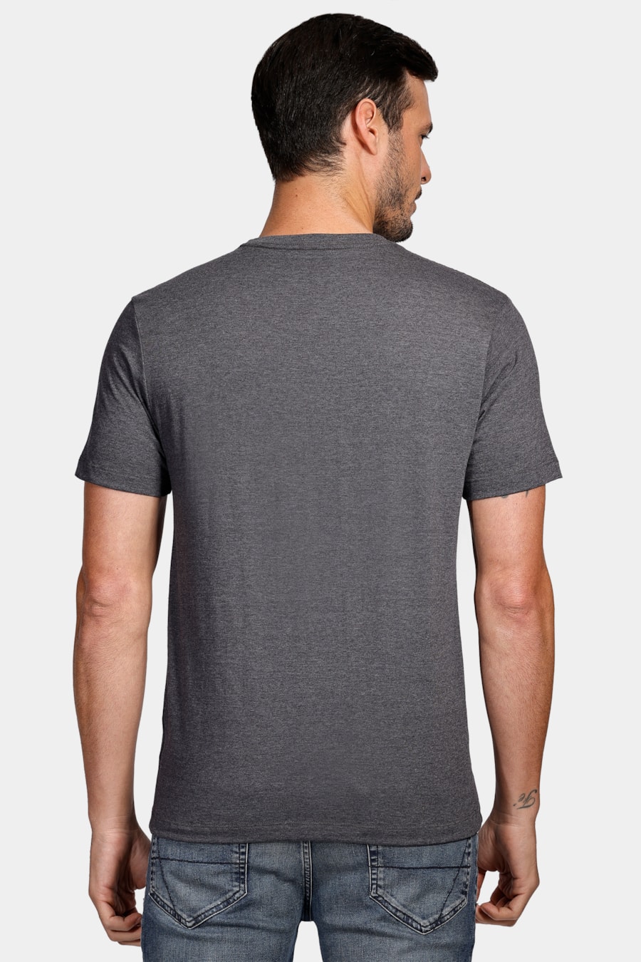 Camiseta Manga Curta Eco Lisa Marinho — foto 4 de 4