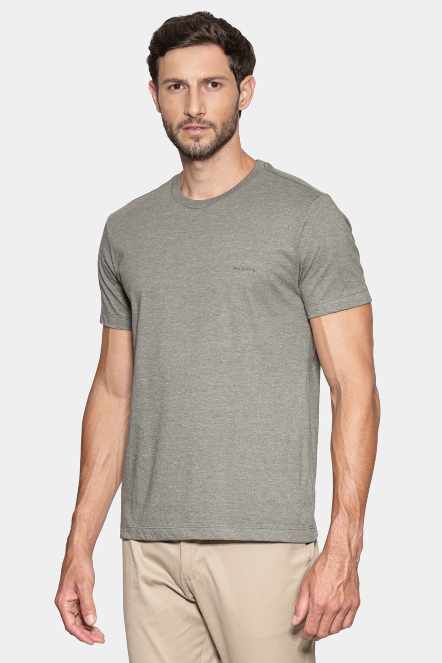 Camiseta Manga Curta Eco Lisa Militar 117 — foto 1 de 6