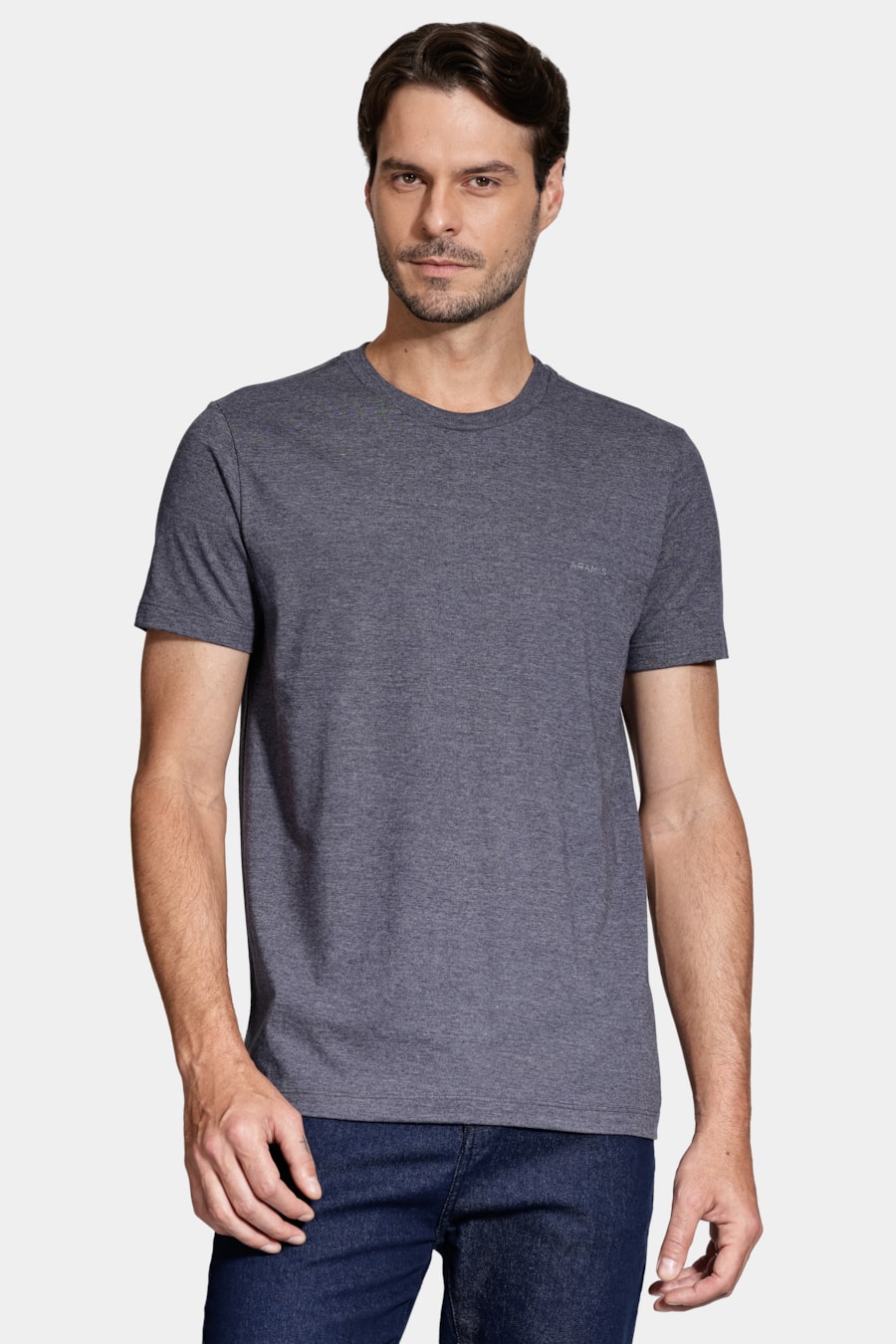 Camiseta Manga Curta Eco Lisa Navy — foto 1 de 5