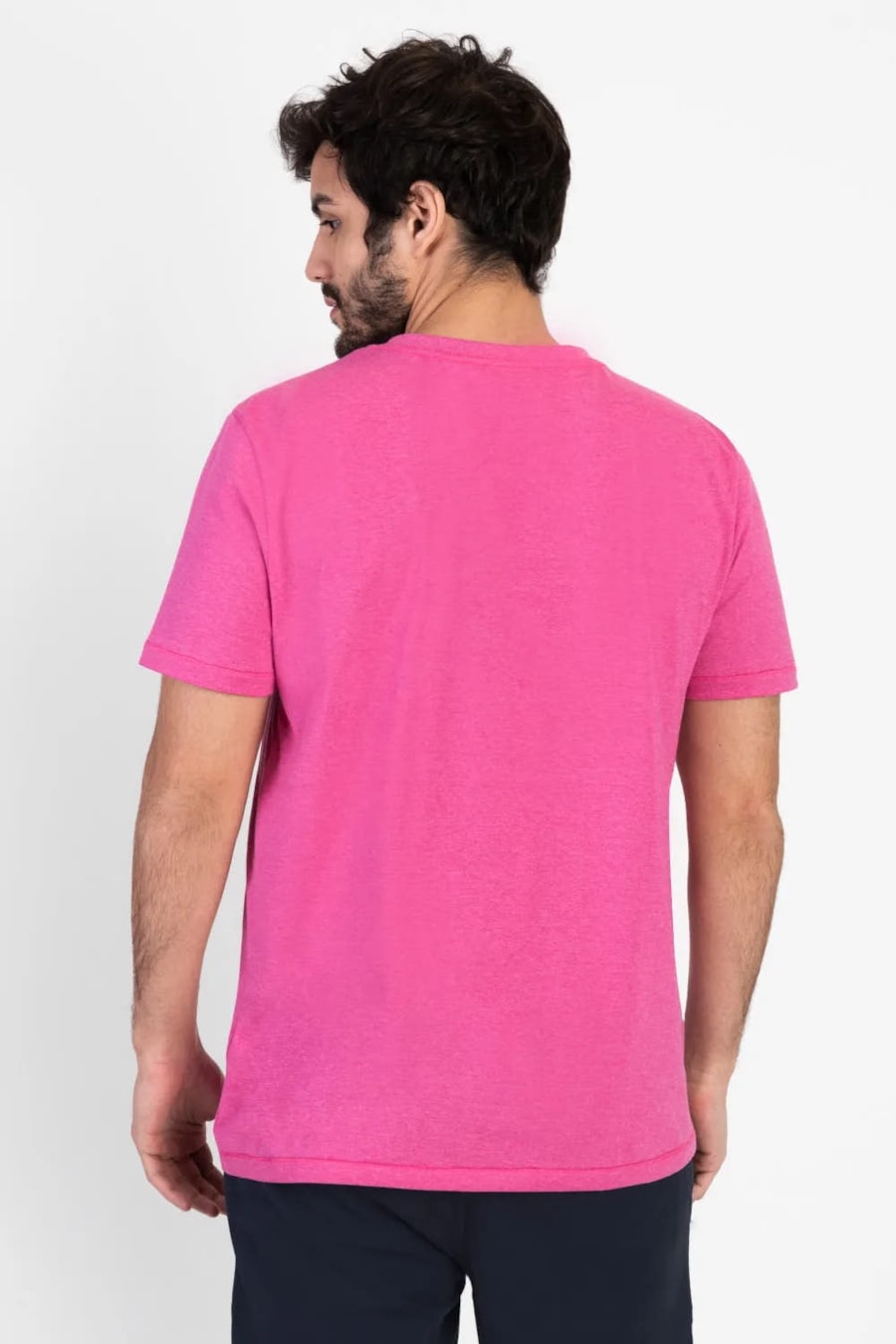 Camiseta Manga Curta Eco Lisa Pink — foto 5 de 5