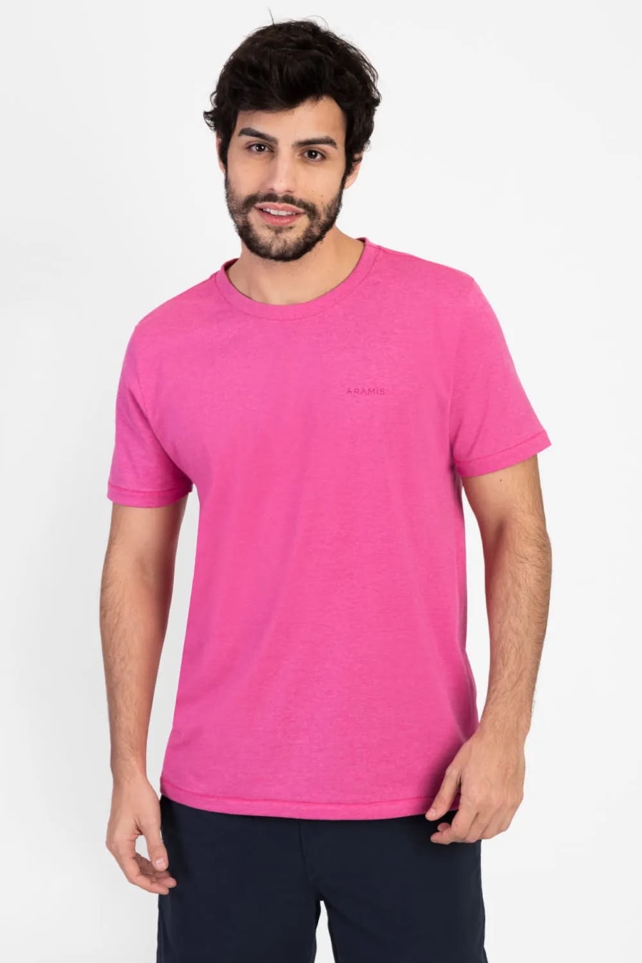 Camiseta Manga Curta Eco Lisa Pink — foto 1 de 5