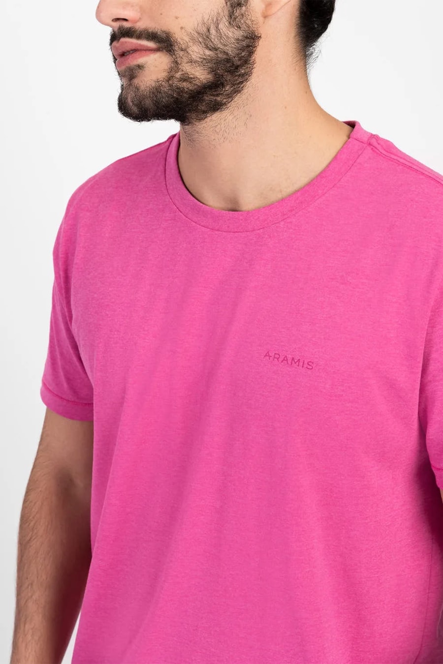 Camiseta Manga Curta Eco Lisa Pink — foto 3 de 5