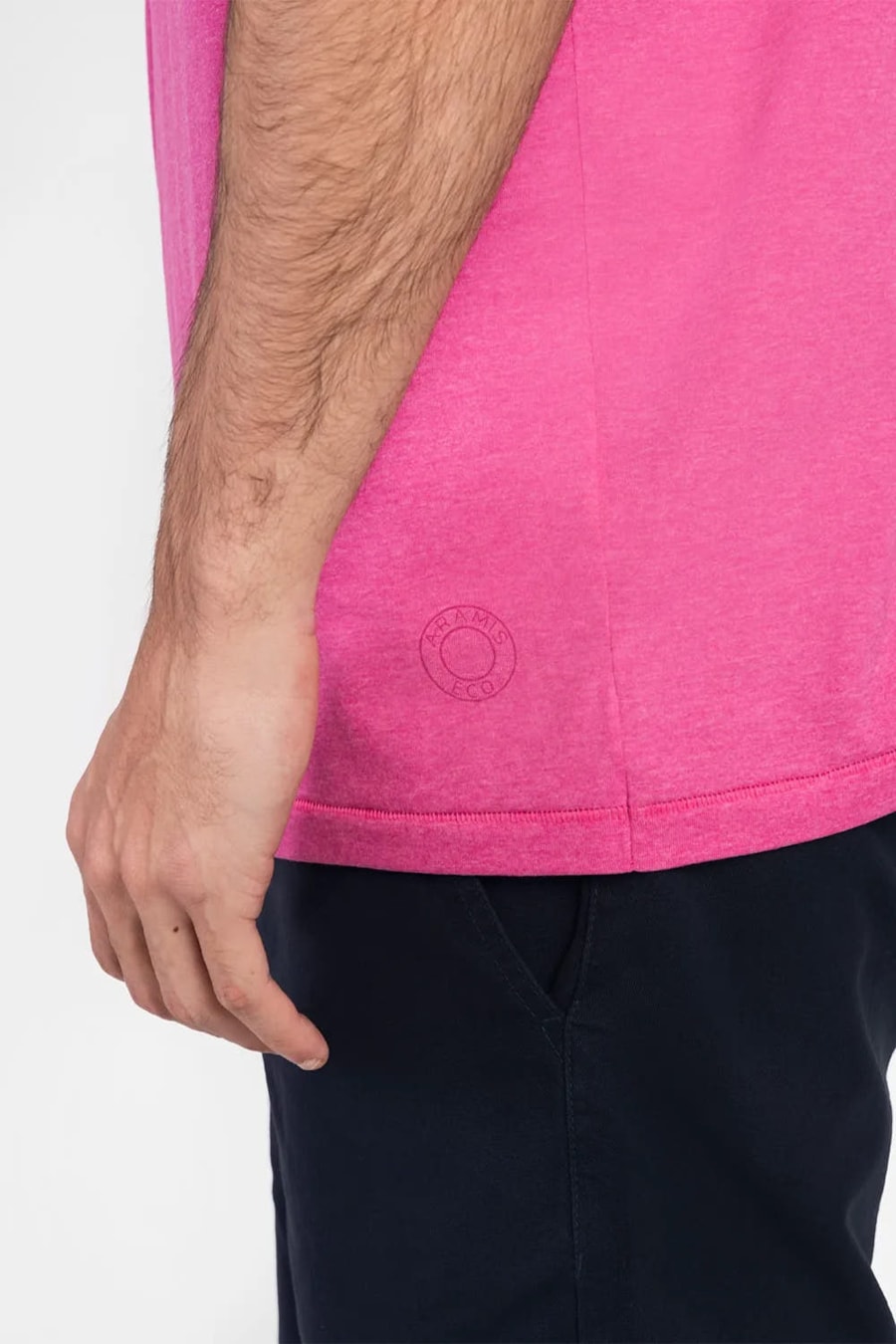 Camiseta Manga Curta Eco Lisa Pink — foto 4 de 5