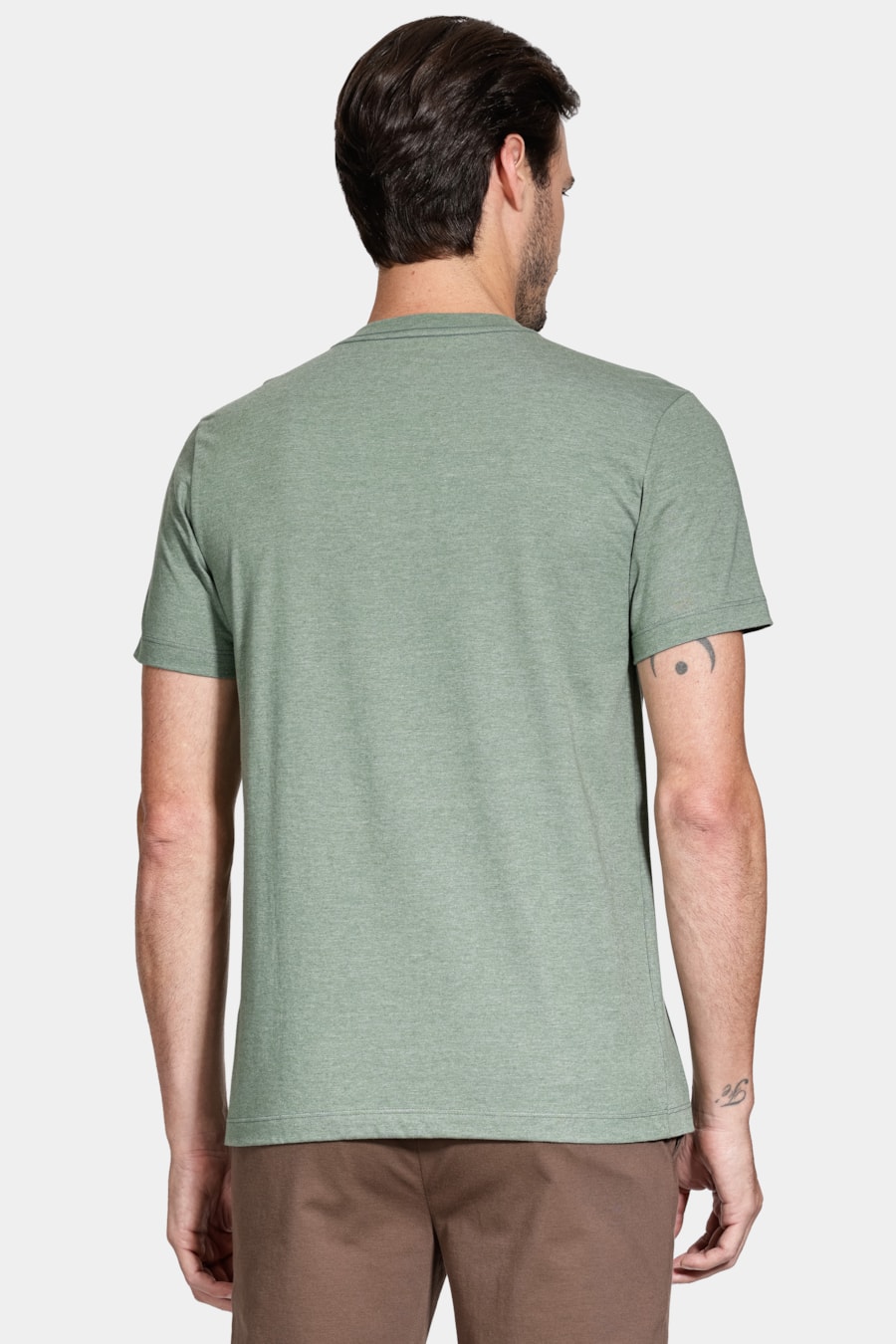 Camiseta Manga Curta Eco Lisa Selva 116 — foto 4 de 5