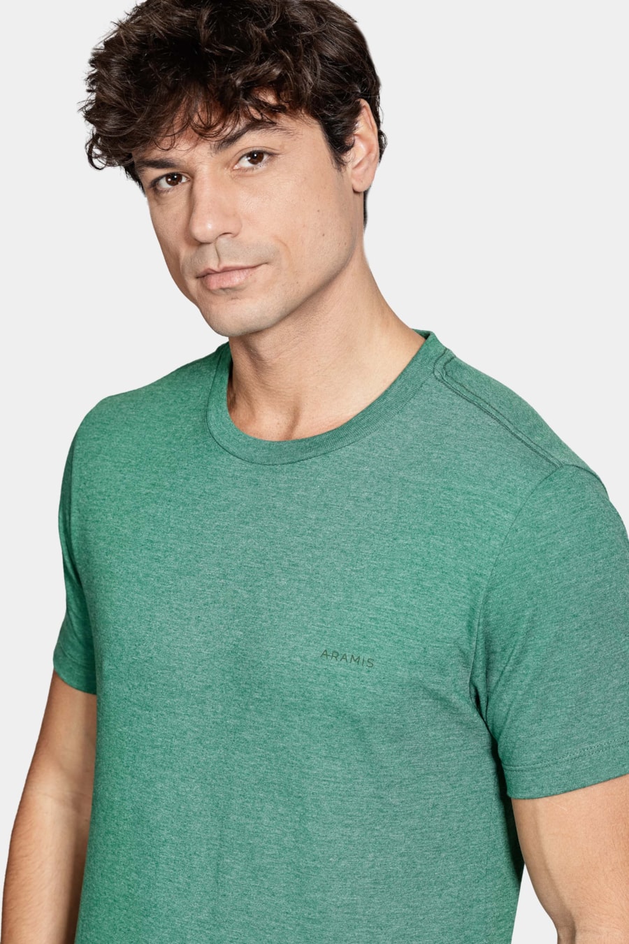 Camiseta Manga Curta Eco Lisa Verde Amazonia — foto 3 de 5