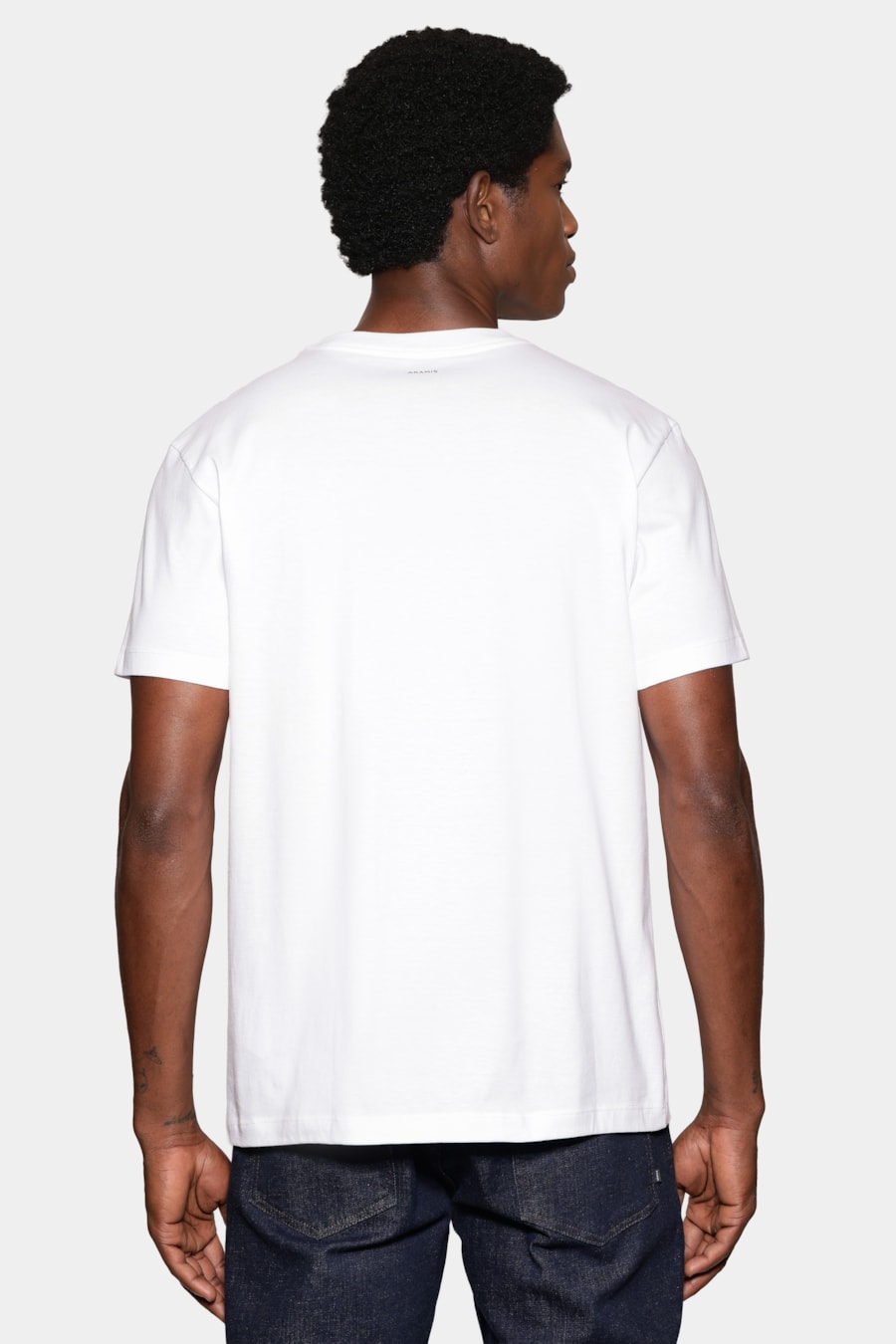 Camiseta Manga Curta Est Listras Branco — foto 4 de 5