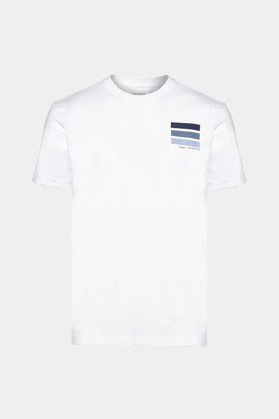 Camiseta Manga Curta Est Listras Branco — foto 5 de 5
