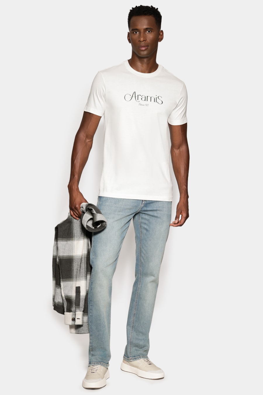 Camiseta Manga Curta Est Since 95 Off White — foto 2 de 6