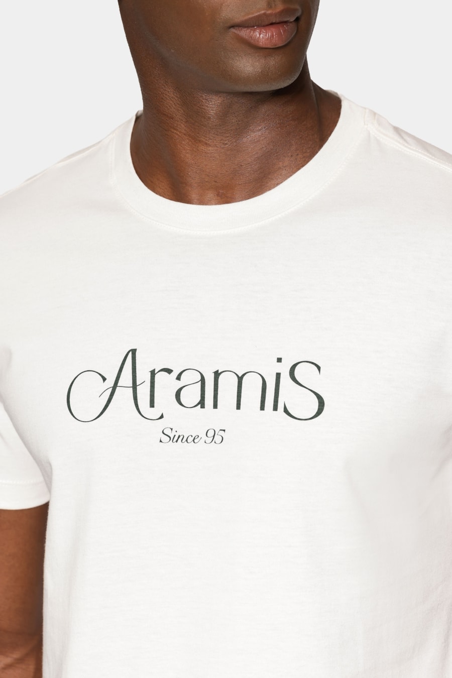Camiseta Manga Curta Est Since 95 Off White — foto 3 de 6
