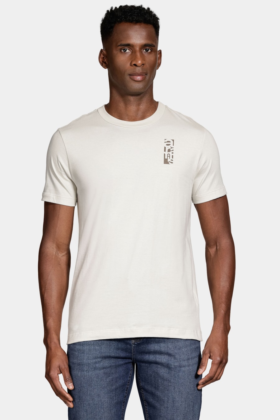 Camiseta Manga Curta Estampa Aramis Algodão Gelo 116 — foto 1 de 7