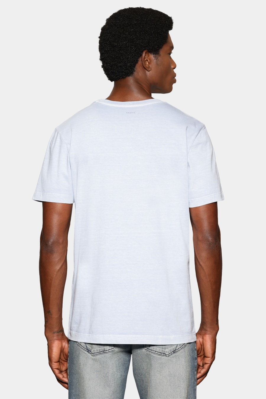 Camiseta Manga Curta Estampa Aramis Azul Claro 117 — foto 4 de 5