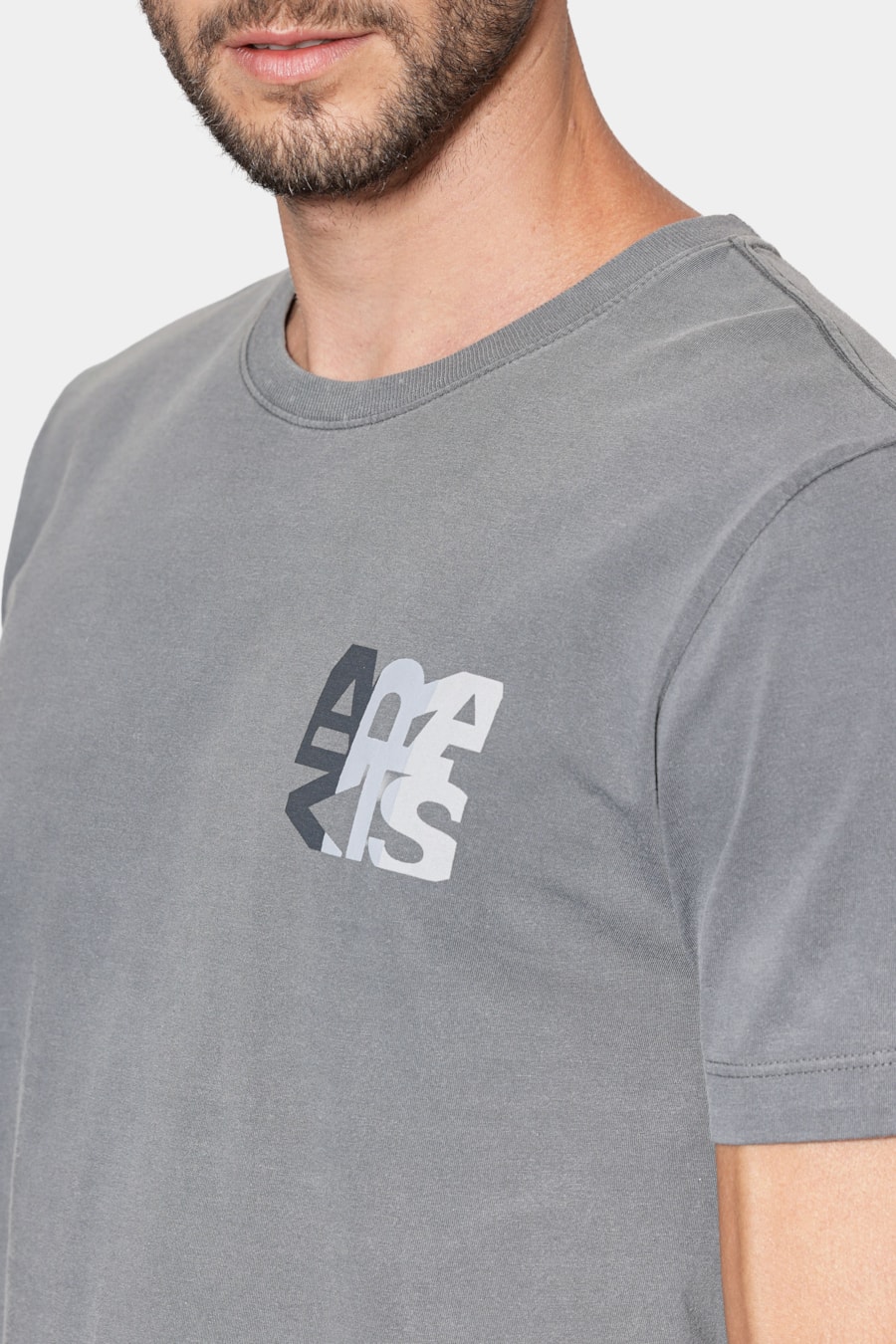 Camiseta Manga Curta Estampa Aramis Chumbo 117 — foto 3 de 6