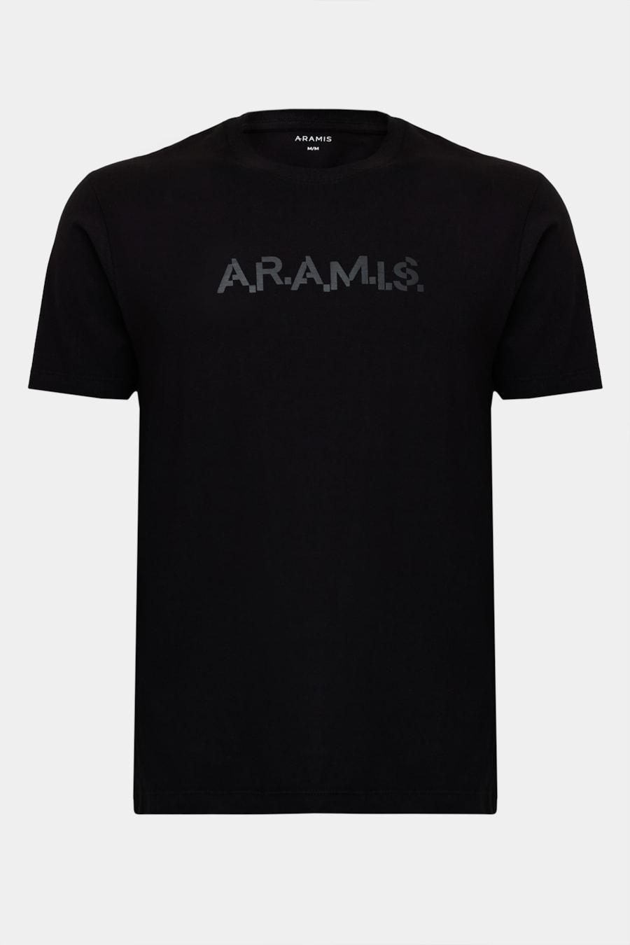Camiseta Manga Curta Estampa Aramis Code Preto — foto 5 de 5