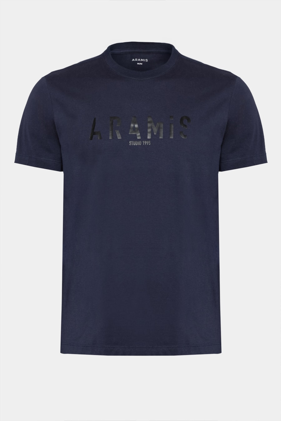 Camiseta Manga Curta Estampa Aramis Geometrico Navy — foto 6 de 6