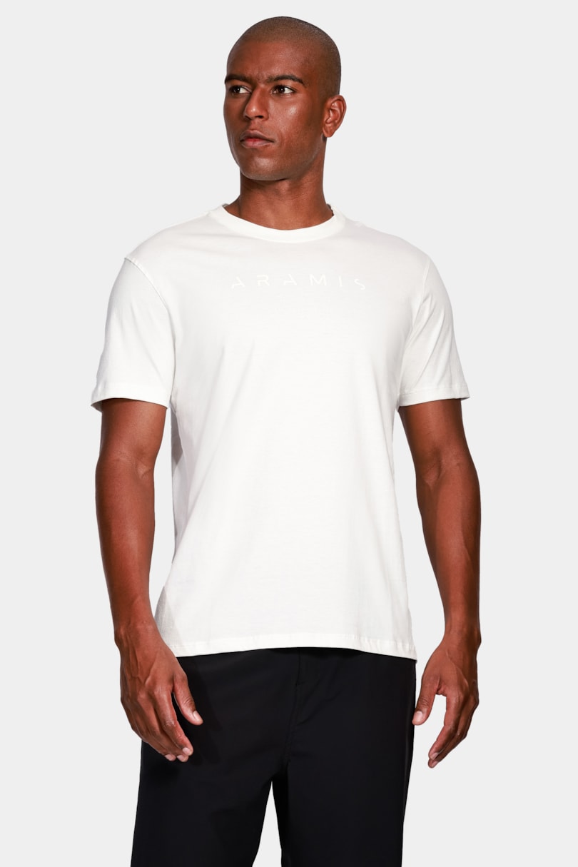 Camiseta Manga Curta Estampa Aramis Off White
