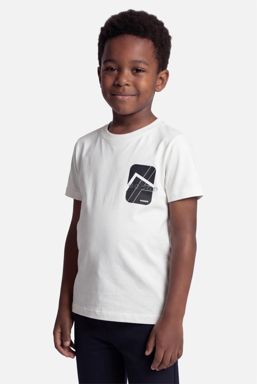 Camiseta Manga Curta Estampa Club Off White — foto 1 de 3