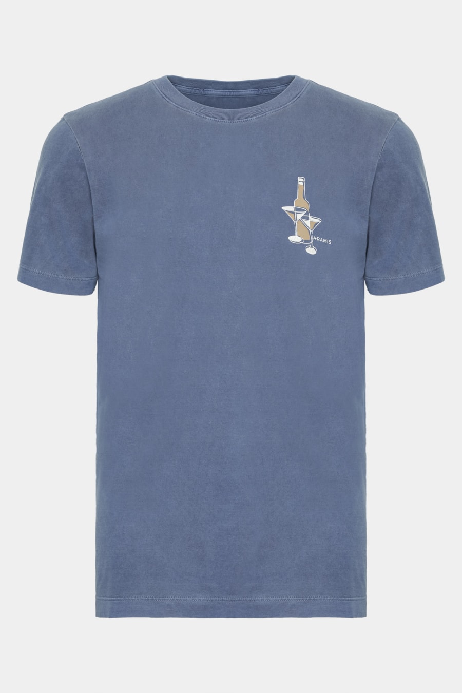 Camiseta Manga Curta Estampa Drink Navy — foto 5 de 5