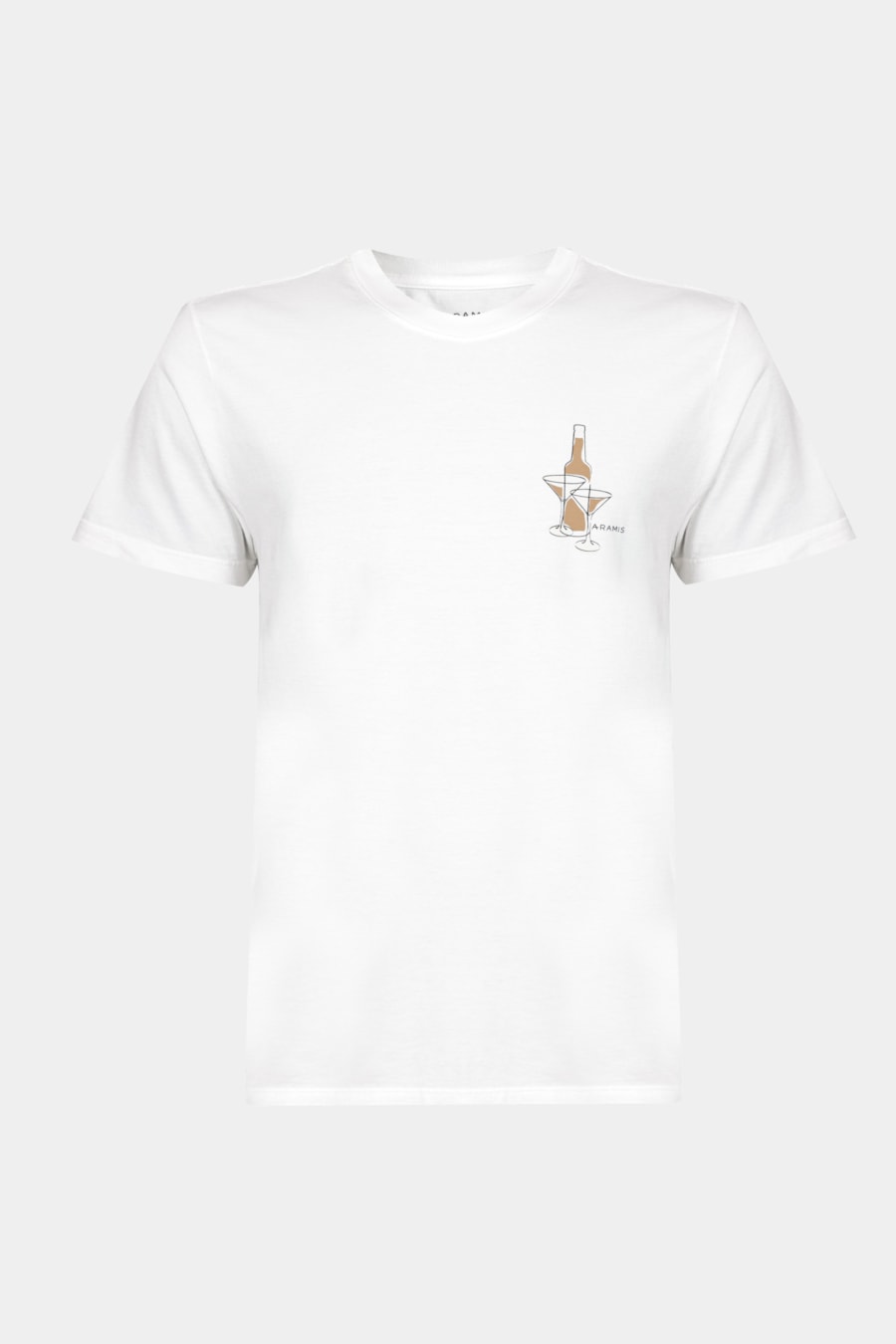 Camiseta Manga Curta Estampa Drink Off White — foto 5 de 5