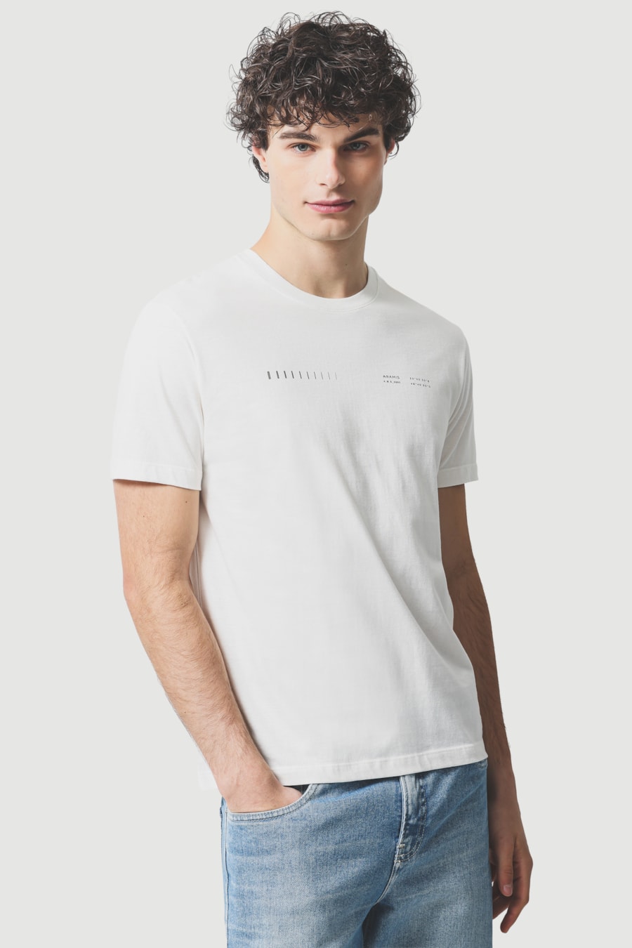 Camiseta Manga Curta Estampa Foil Off White — foto 1 de 5