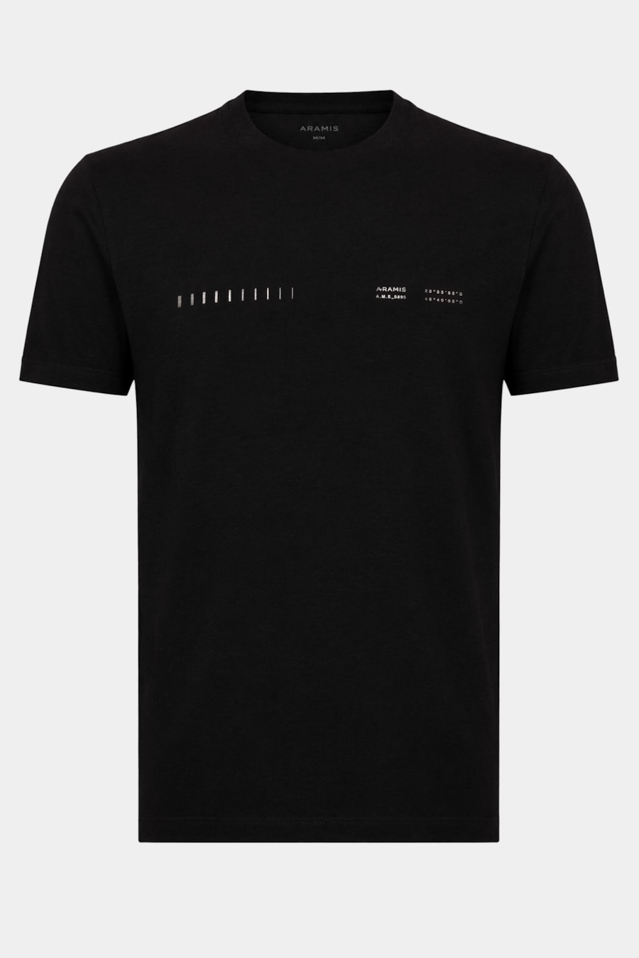 Camiseta Manga Curta Estampa Foil Preto — foto 5 de 5