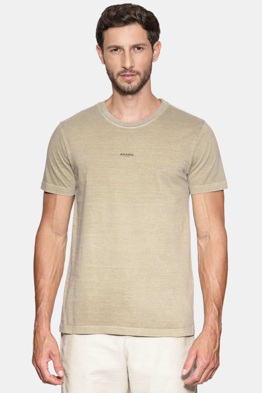 Camiseta Manga Curta Estampa Frente Lavada Fendi 117 — foto 1 de 5