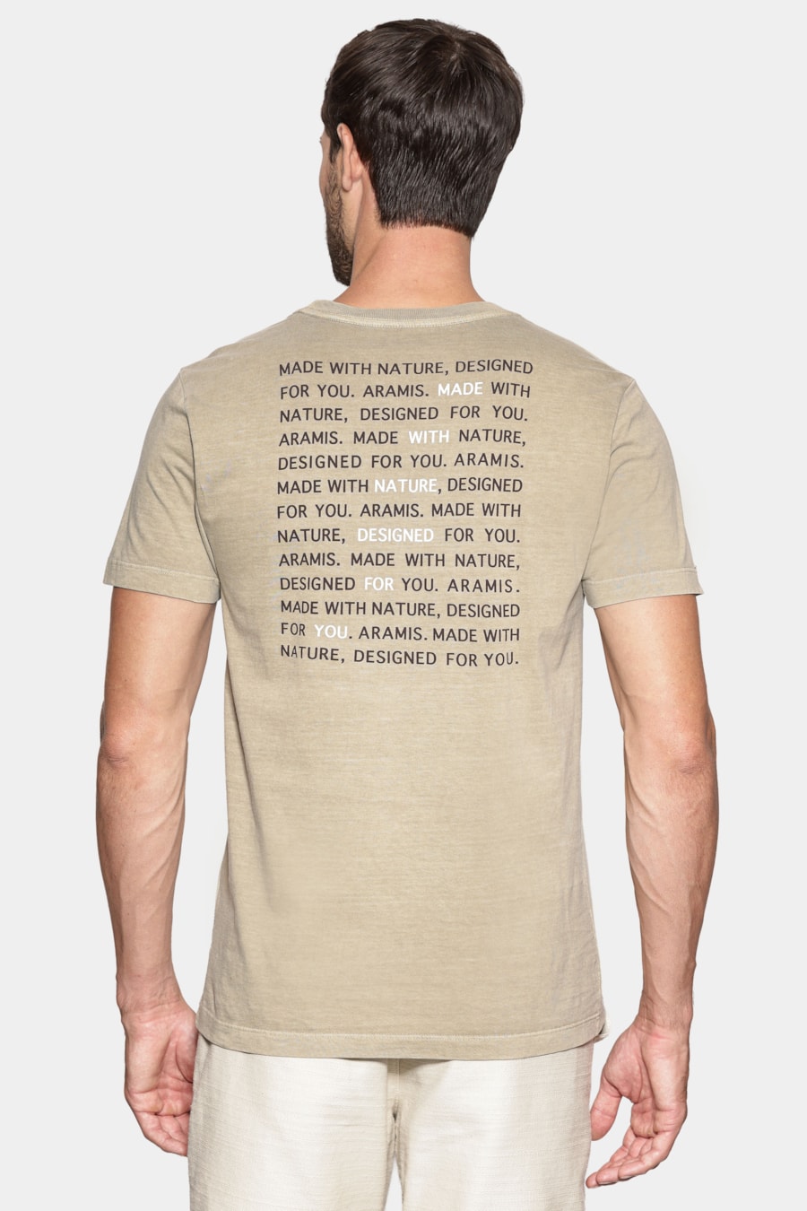 Camiseta Manga Curta Estampa Frente Lavada Fendi 117 — foto 4 de 5