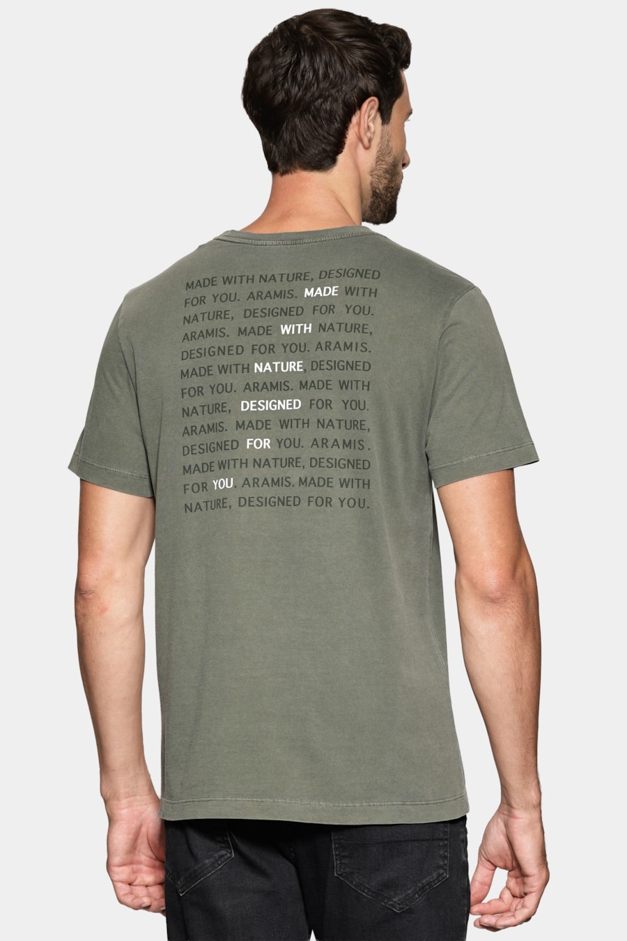 Camiseta Manga Curta Estampa Frente Lavada Militar 117 — foto 4 de 6